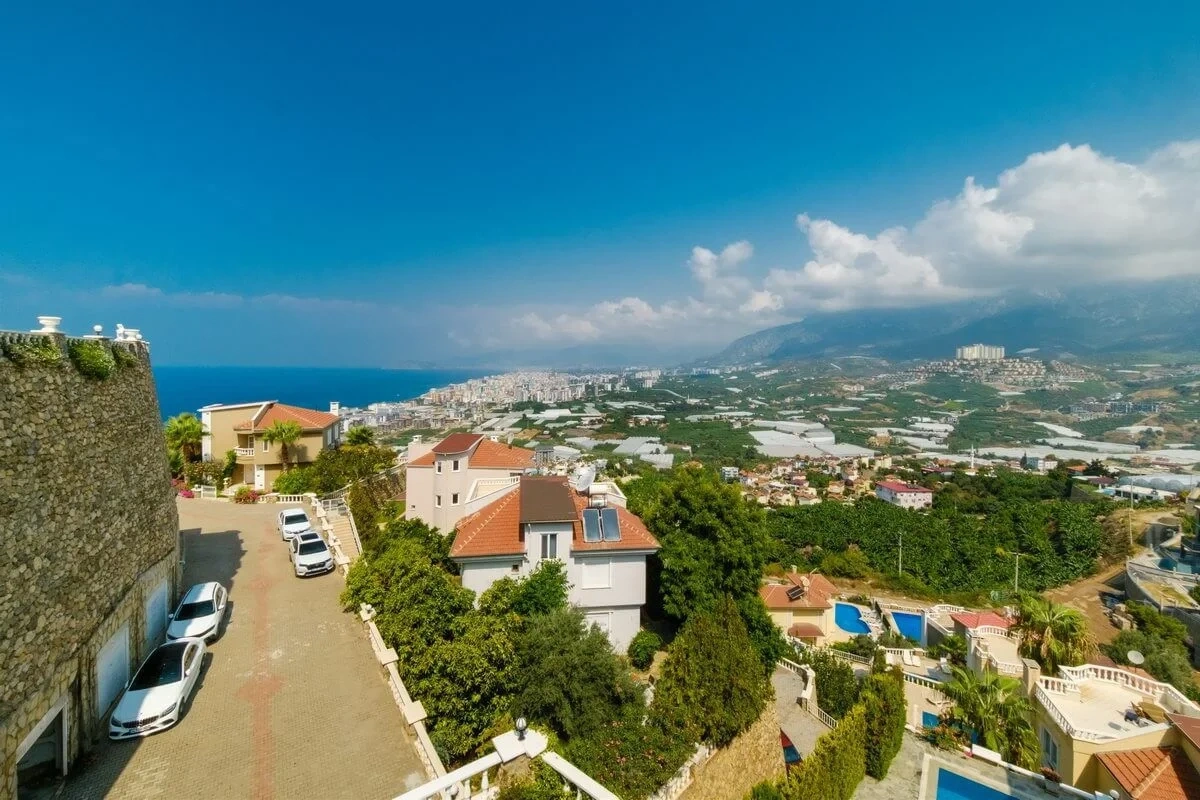 1 - sea view house for sale in alanya antalya turkey