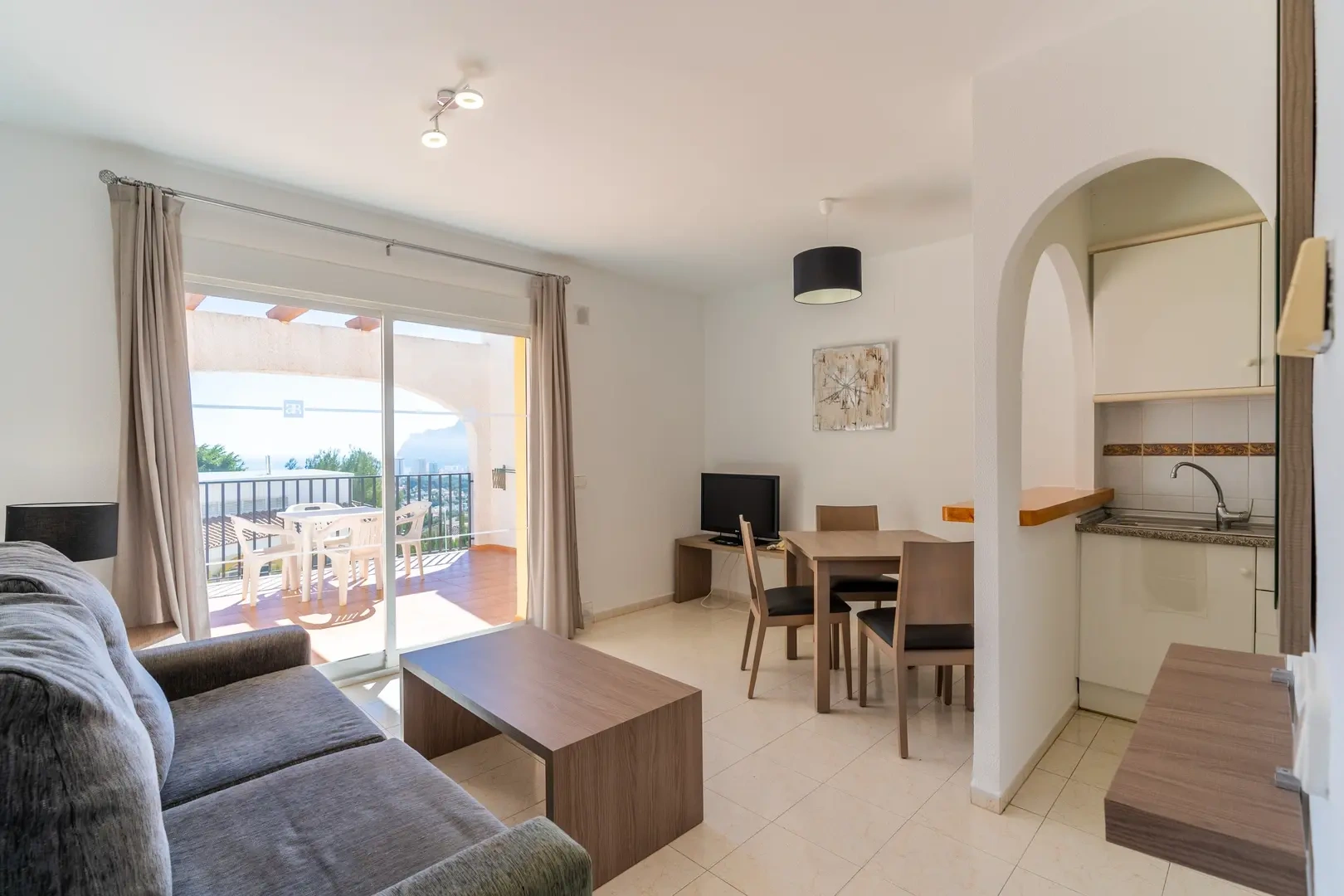 1 - продажа квартира вид моря calpe - costa blanca валенсия испания