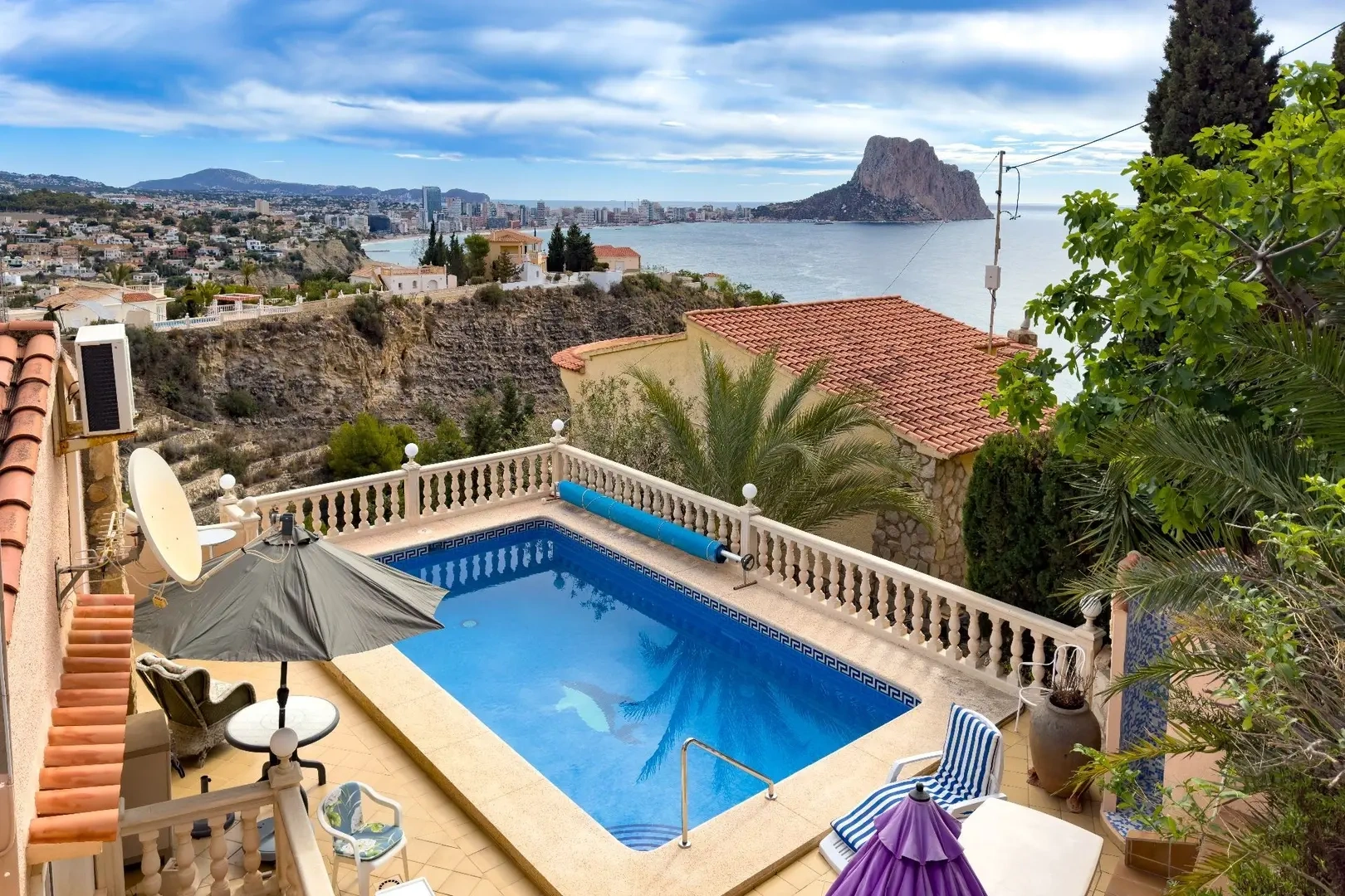 1 - vente maison vue mer calpe - costa blanca communauté valencienne espagne