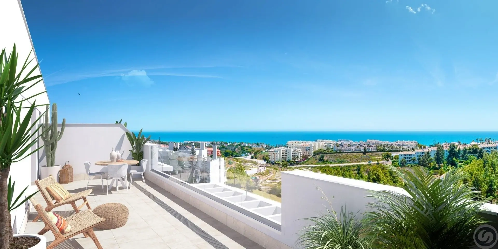 2 - vendita appartamento vista mare mijas andalusia spagna