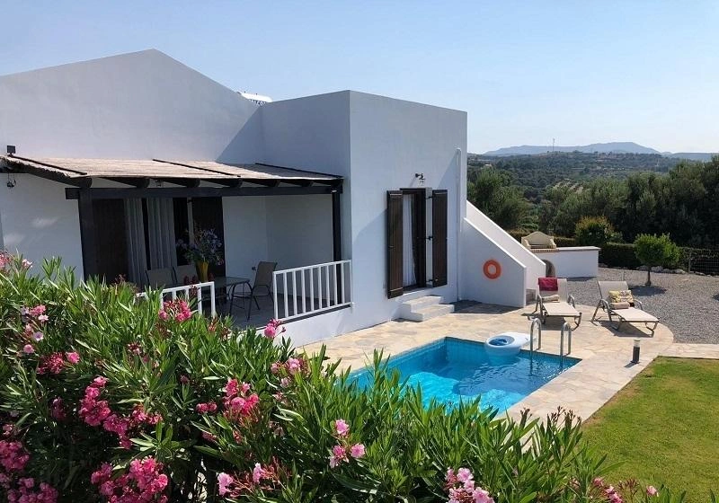 1 - vente maison vue mer kyriánna crète grèce