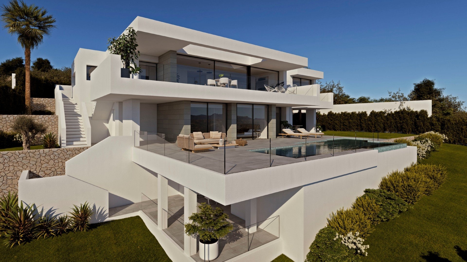 2 - vente maison vue mer cumbre del sol communauté valencienne espagne