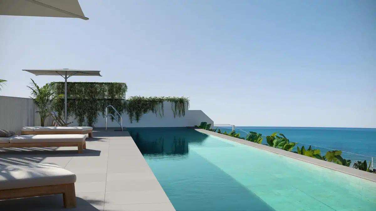 1 - venta apartamento vista al mar rincon de la victoria andalucía españa