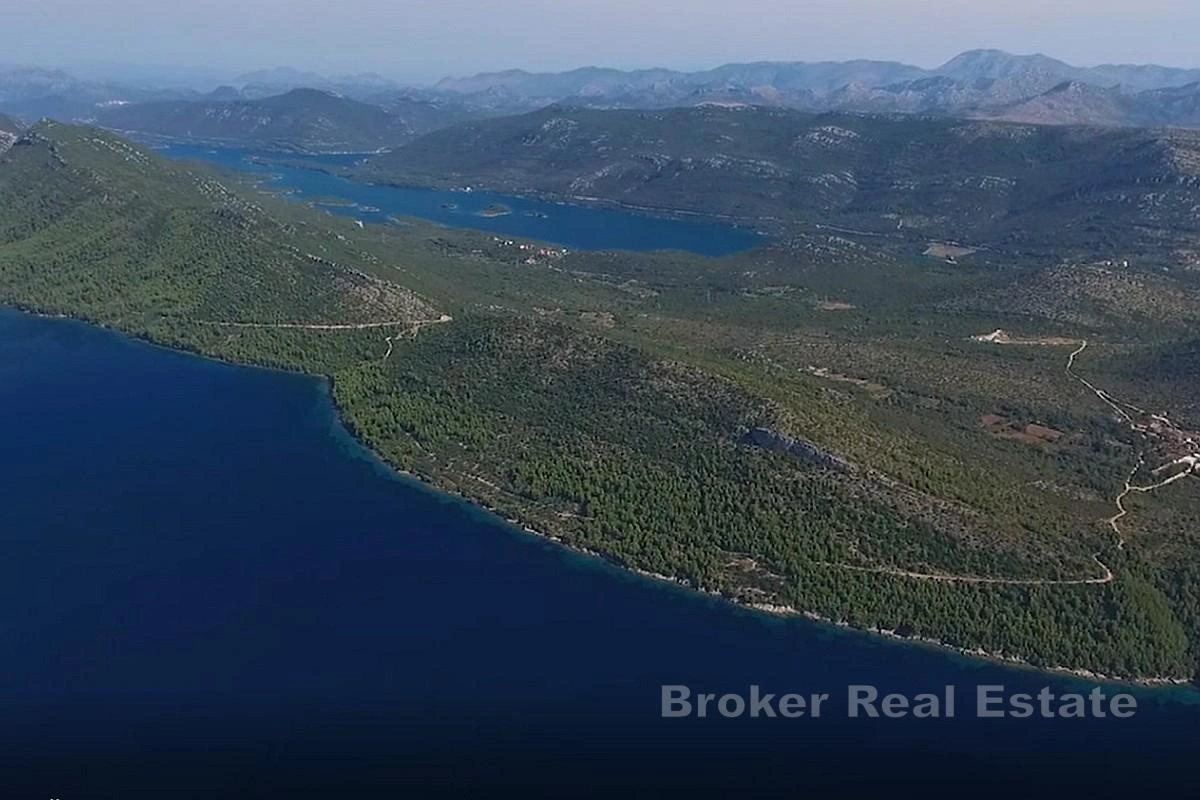 1 - vente terrain vue mer duba pelješka dubrovnik-neretva croatie