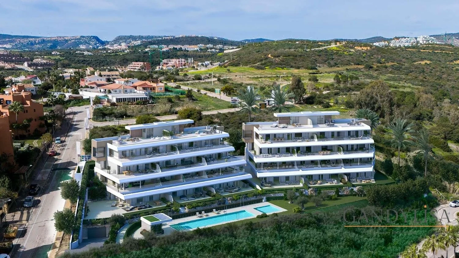 1 - vente appartement vue mer casares - costa del sol andalousie espagne