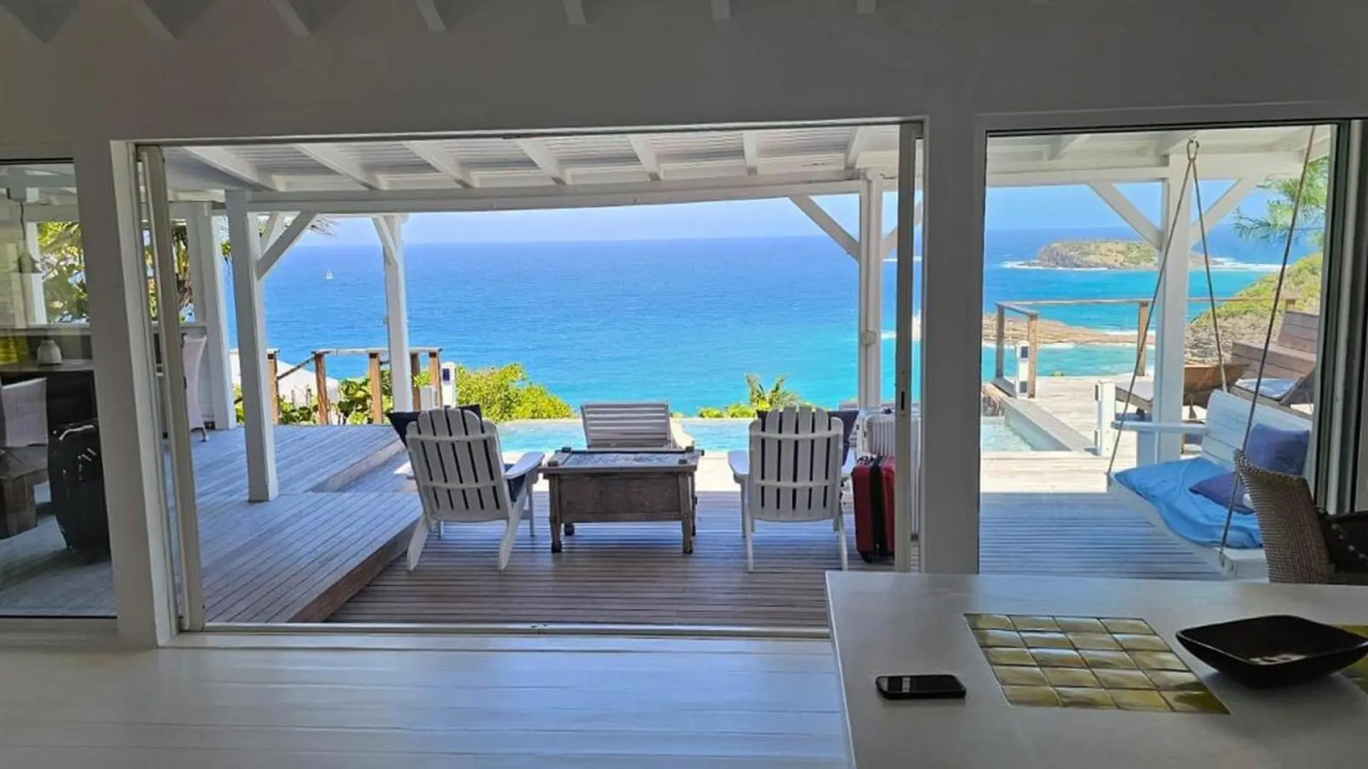 2 - venta villa vista al mar pointe milou san bartolomé - antillas francesas islas del caribe