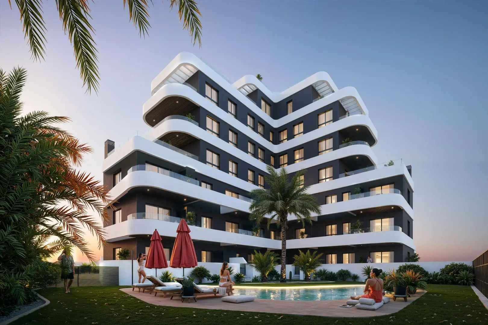 1 - venta apartamento vista al mar guardamar del segura comunidad valenciana españa