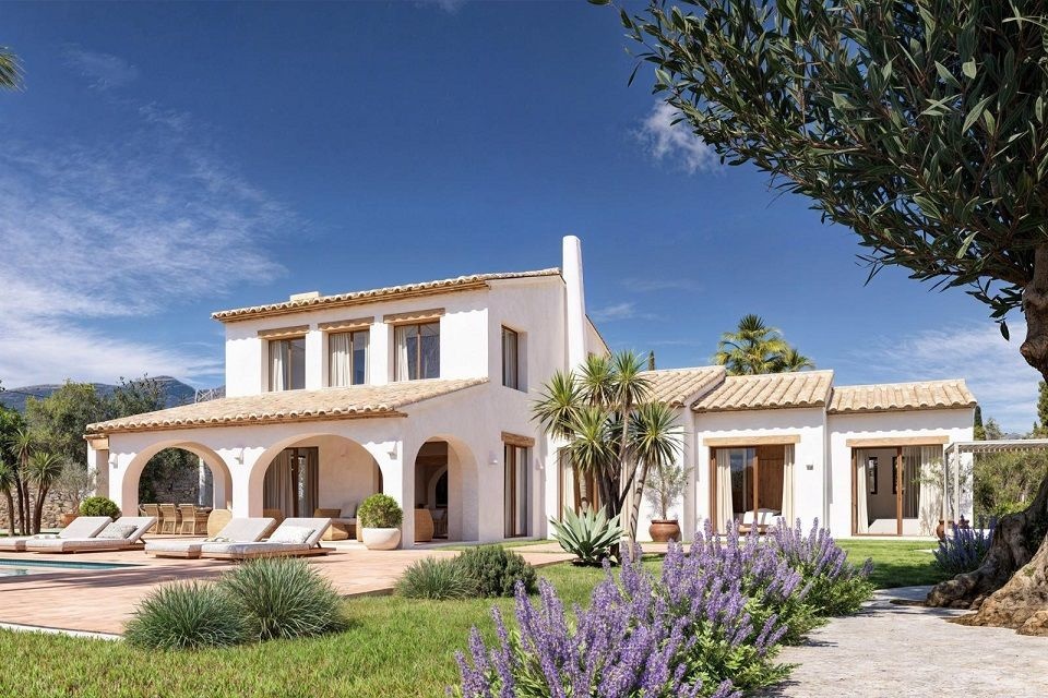 Casa vista al mar con 4 dormitorios