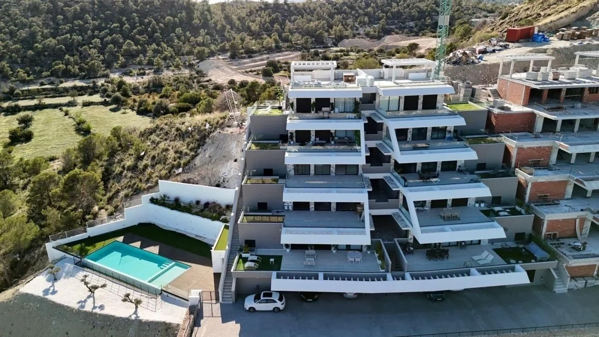 1 - verkoop appartement uitzicht op zee finestrat - costa blanca valencian community spanje