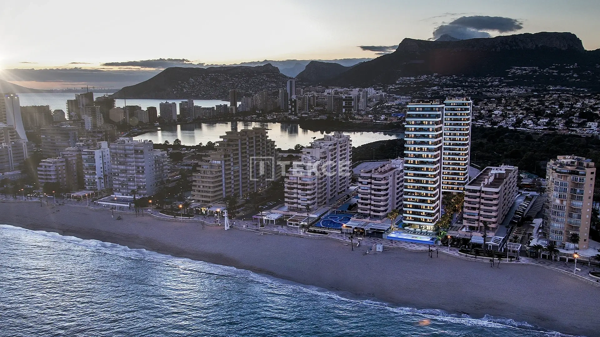 2 - продажа квартира вид моря calpe - costa blanca валенсия испания