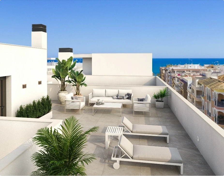1 - vente appartement vue mer torrevieja - costa blanca communauté valencienne espagne