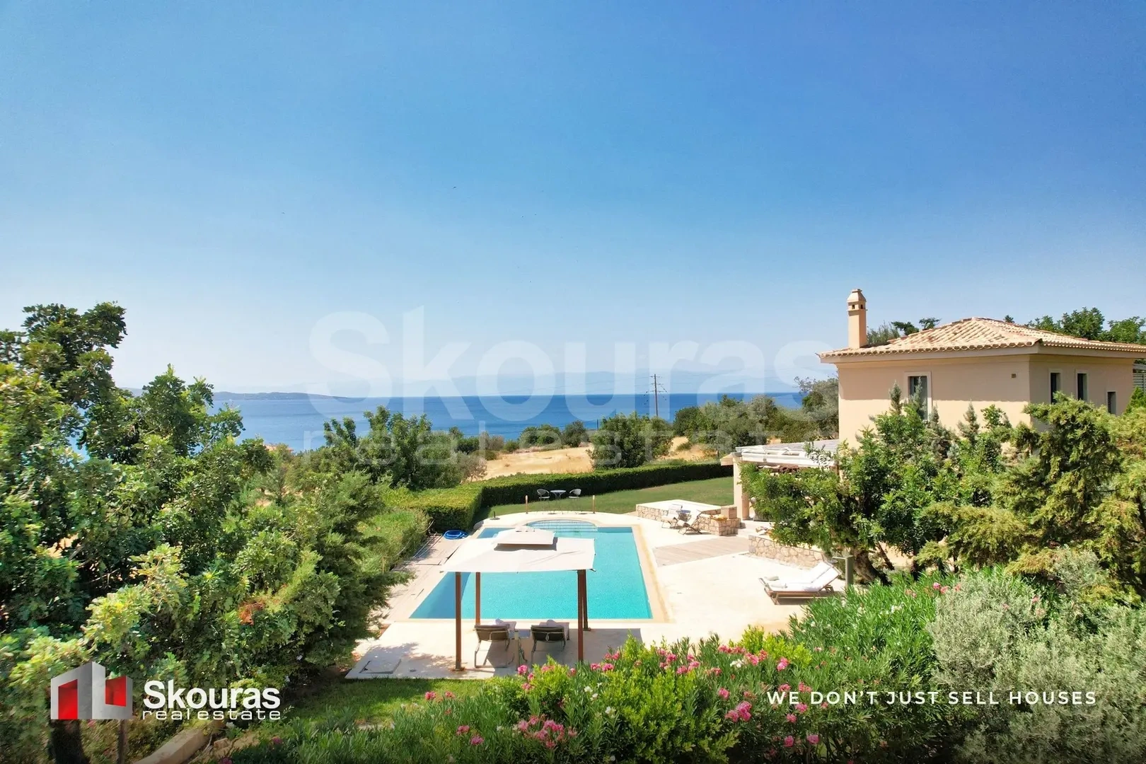 1 - venta villa vista al mar koilás peloponeso grecia
