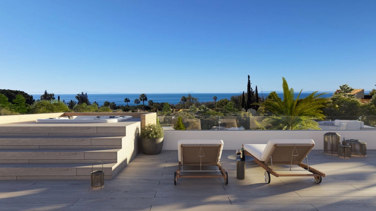 2 - vente maison vue mer marbella - costa del sol andalousie espagne