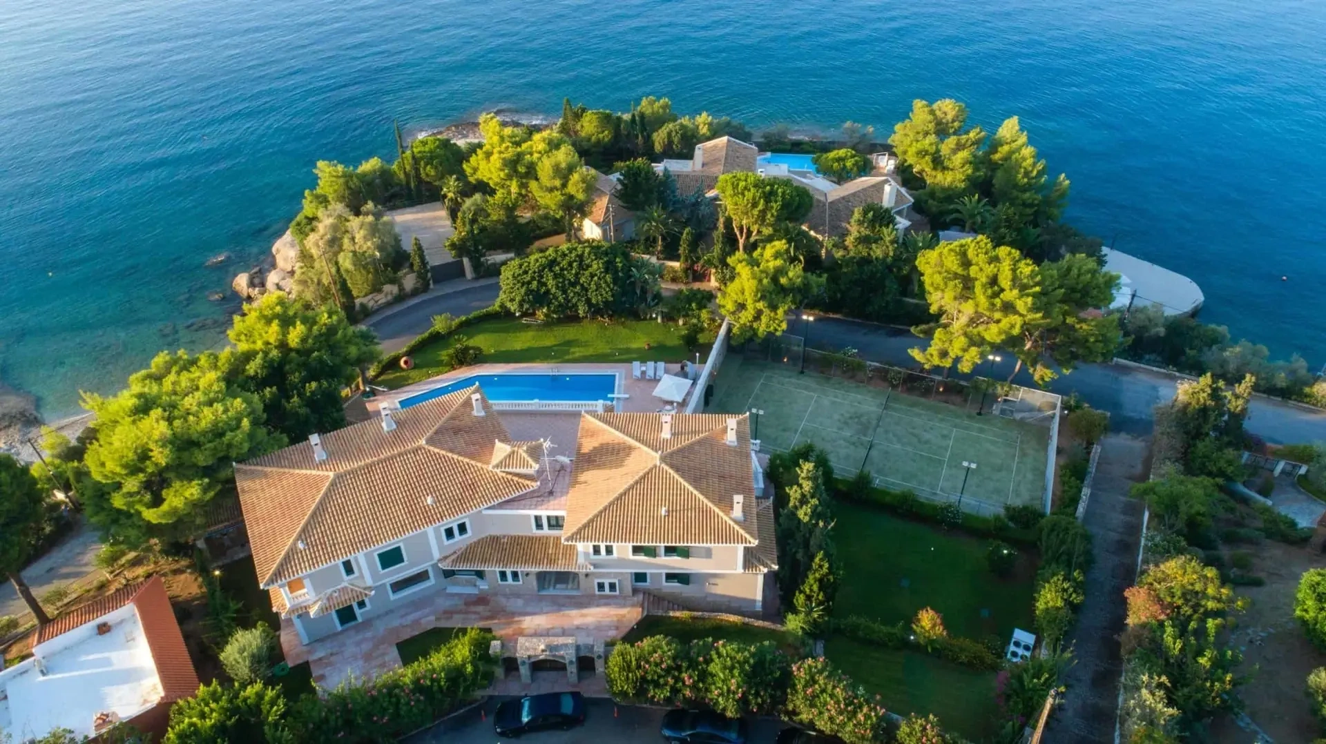 2 - vente villa vue mer ágios aimilianós péloponnèse grèce