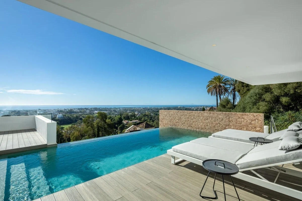 2 - vente villa vue mer benahavis - costa del sol andalousie espagne