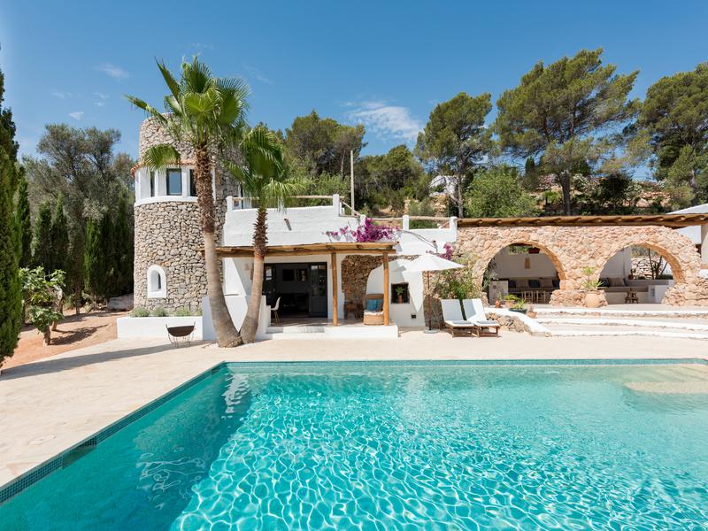 2 - ferienmiete haus santa gertrudis de fruitera ibiza - balearen spanien