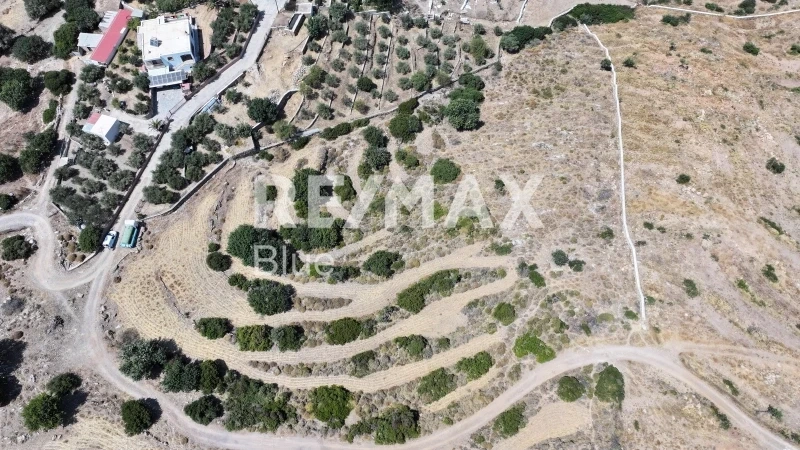 1 - vente terrain vue mer leros egée méridionale grèce