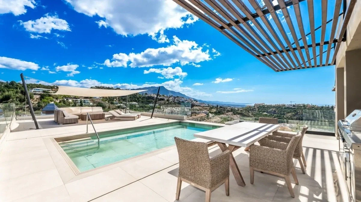 1 - vente maison vue mer benahavis - costa del sol andalousie espagne