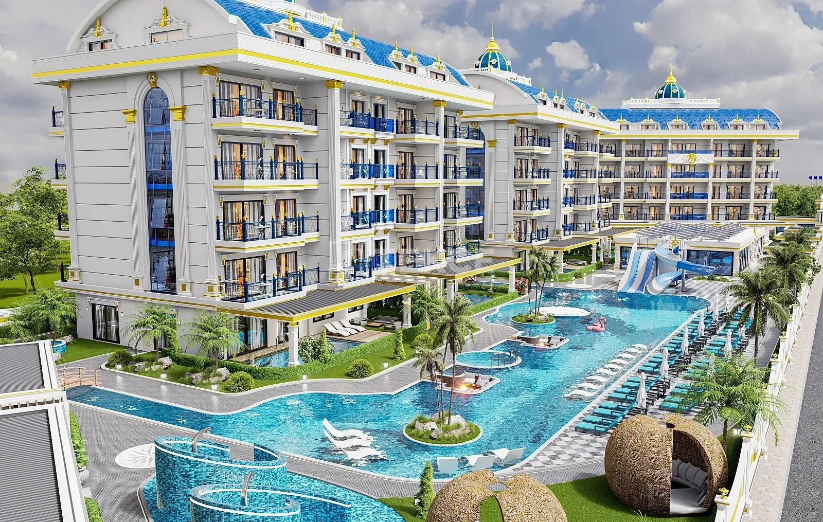 1 - sea view apartment for sale in alanya antalya turkey