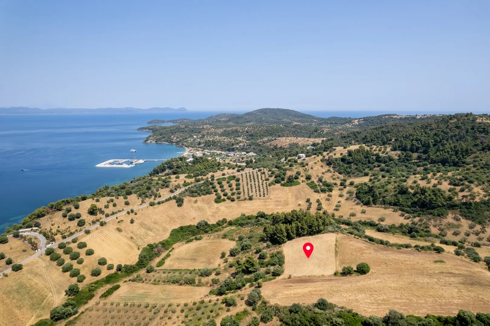 2 - verkoop terrein uitzicht op zee palioúri centraal-macedonië griekenland
