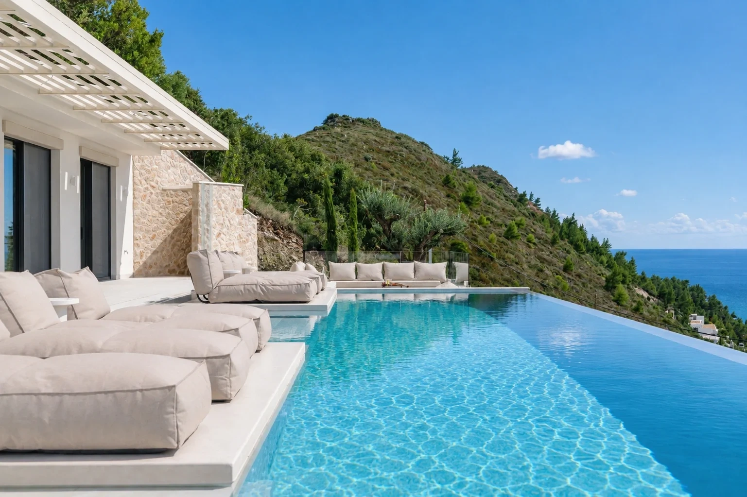 2 - vente villa lefkada îles ioniennes grèce