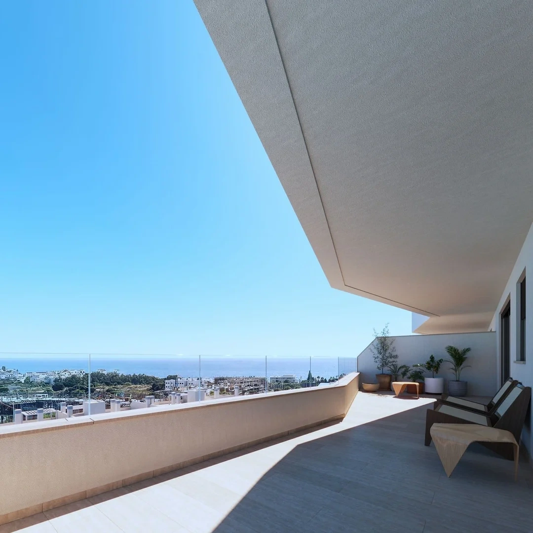 1 - vente appartement vue mer estepona - costa del sol andalousie espagne