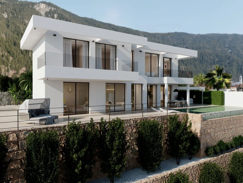 2 - verkoop huis uitzicht op zee finestrat - costa blanca valencian community spanje