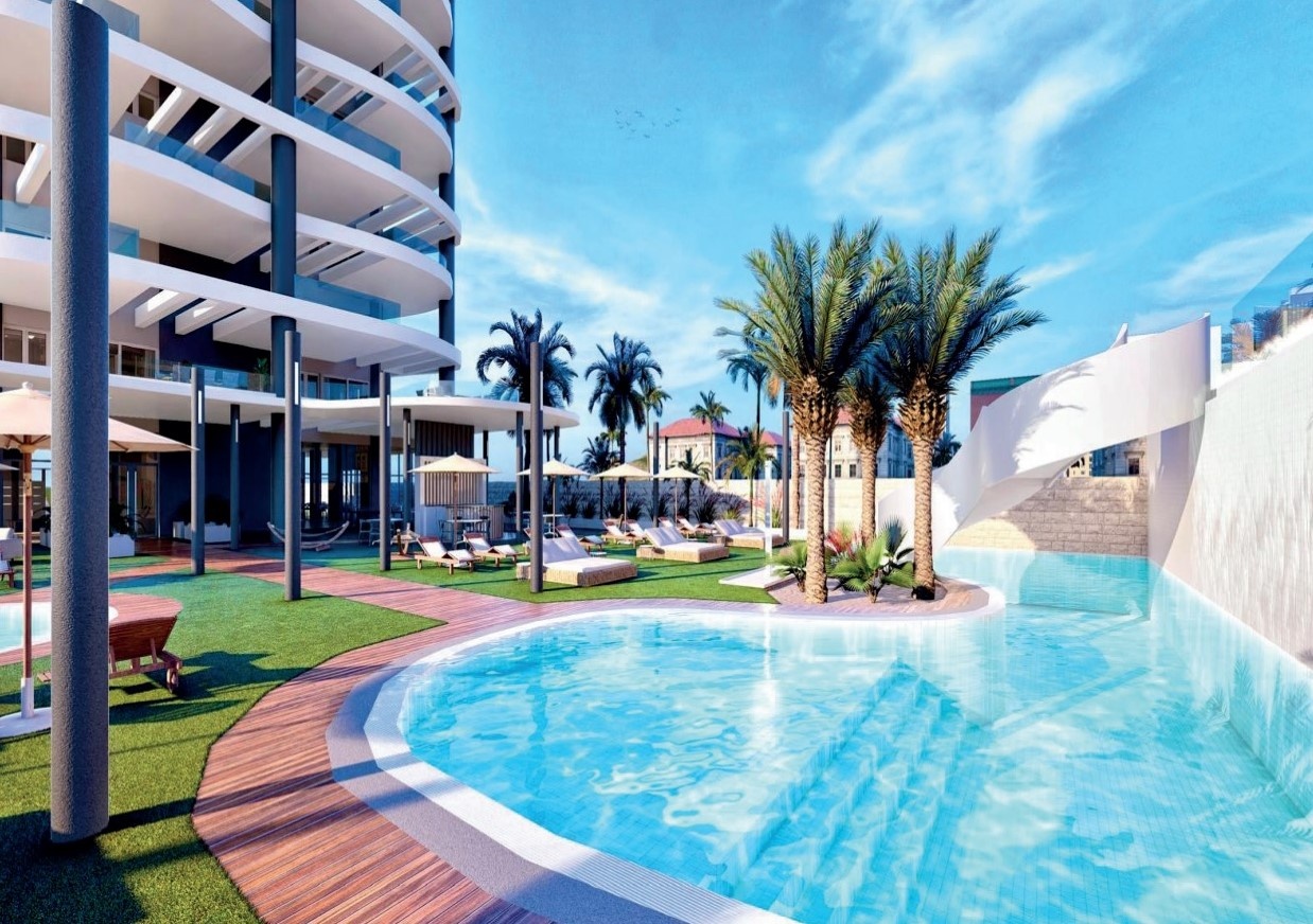 1 - venta apartamento a pie de playa calpe - costa blanca comunidad valenciana españa