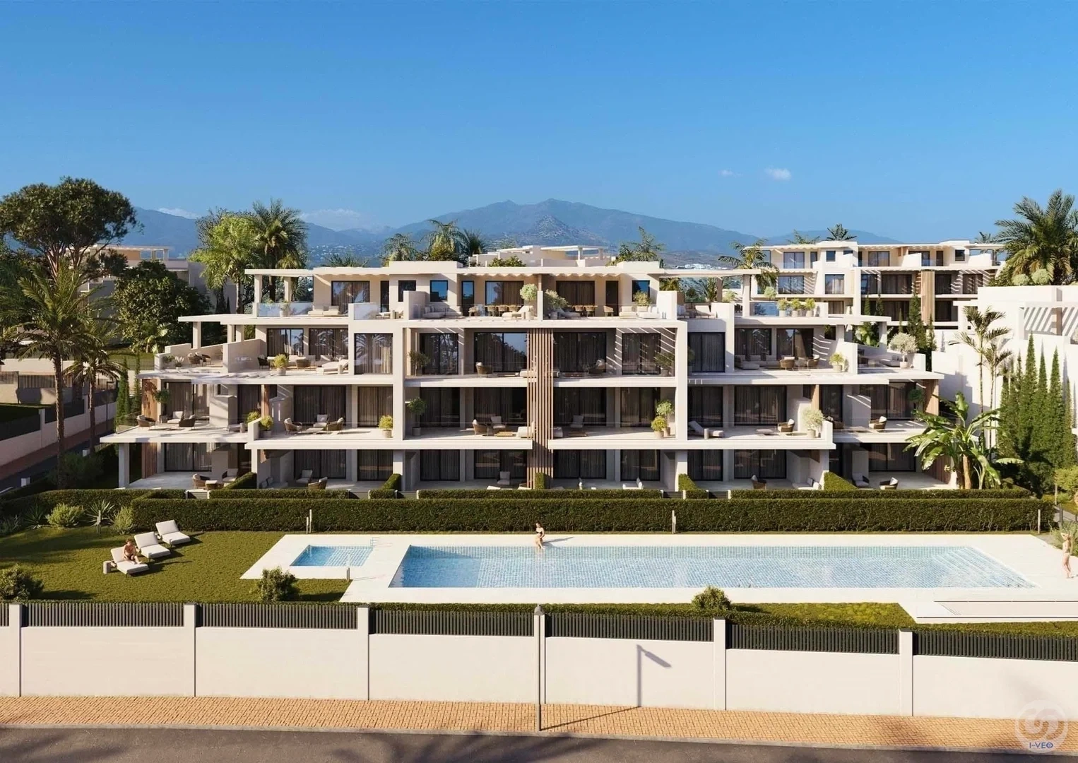 2 - vente appartement vue mer estepona - costa del sol andalousie espagne