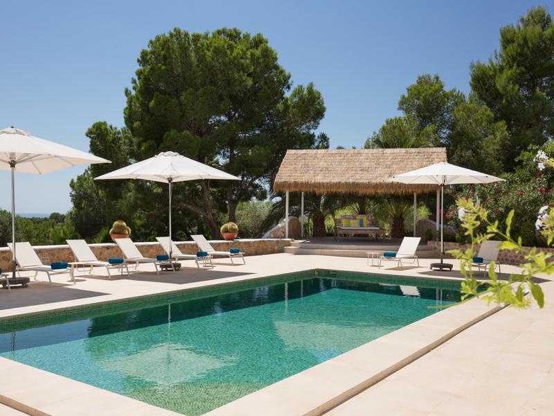 2 - ferienmiete haus meerblick porroig ibiza - balearen spanien