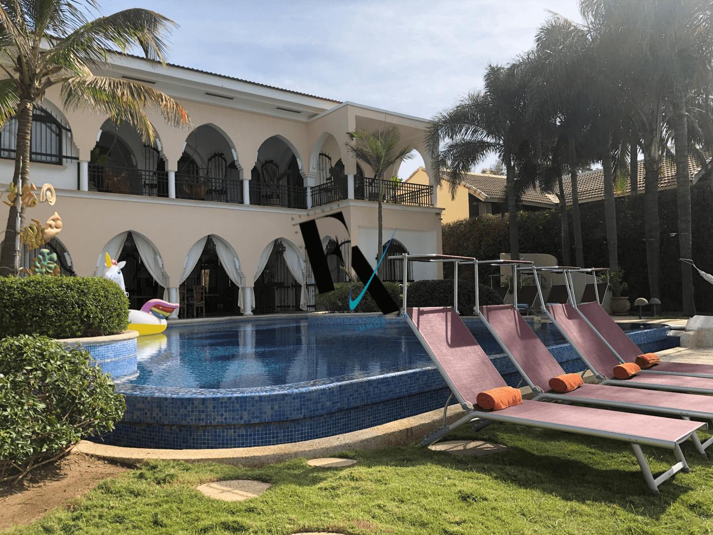 1 - vente maison pieds dans l'eau saly portudal thiès sénégal