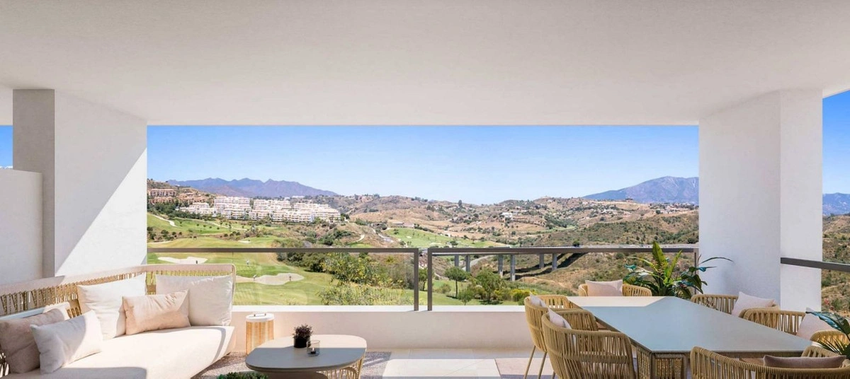 2 - продажа квартира вид моря mijas андалусия испания