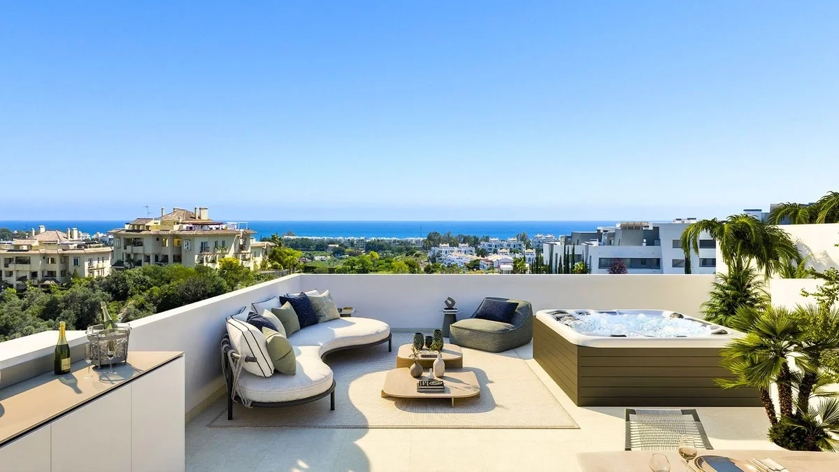 1 - vendita appartamento vista mare estepona - costa del sol andalusia spagna