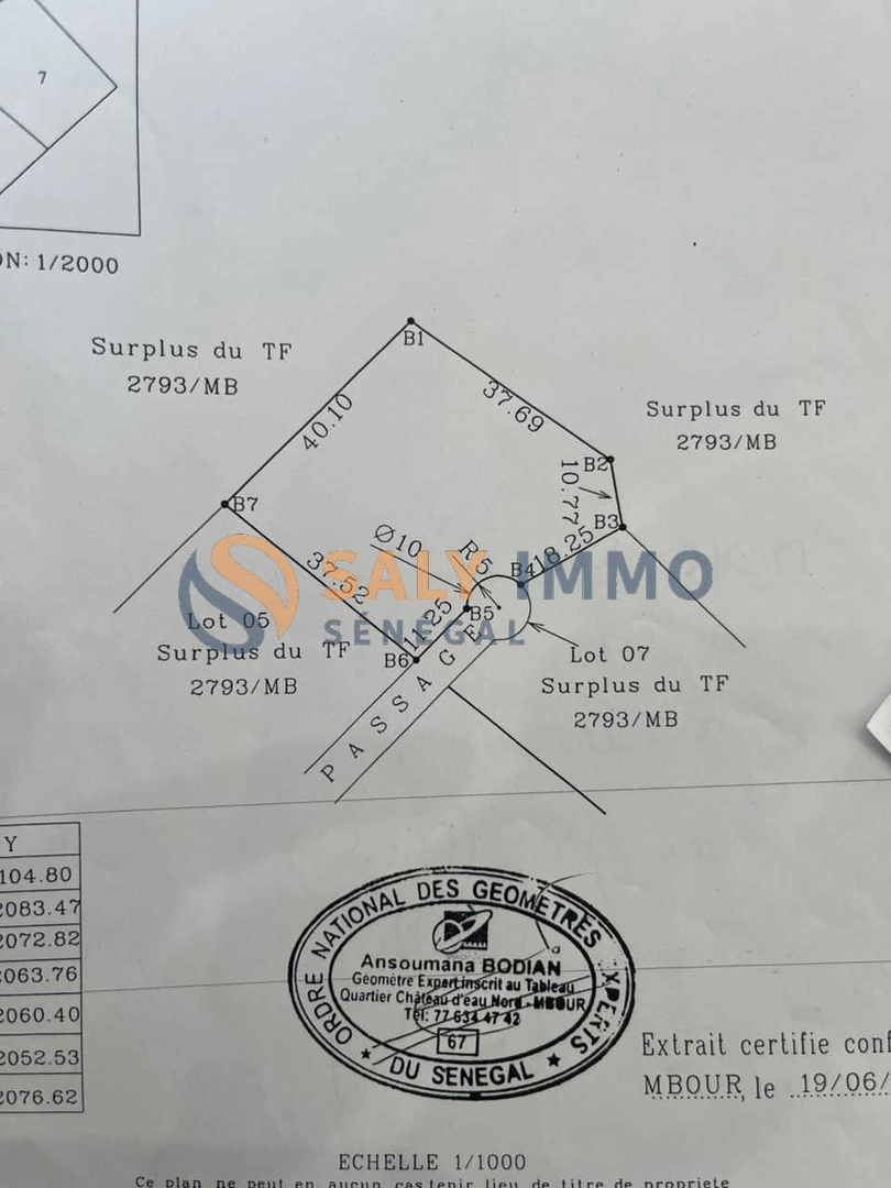 2 - verkauf grundstück ngaring thiès senegal