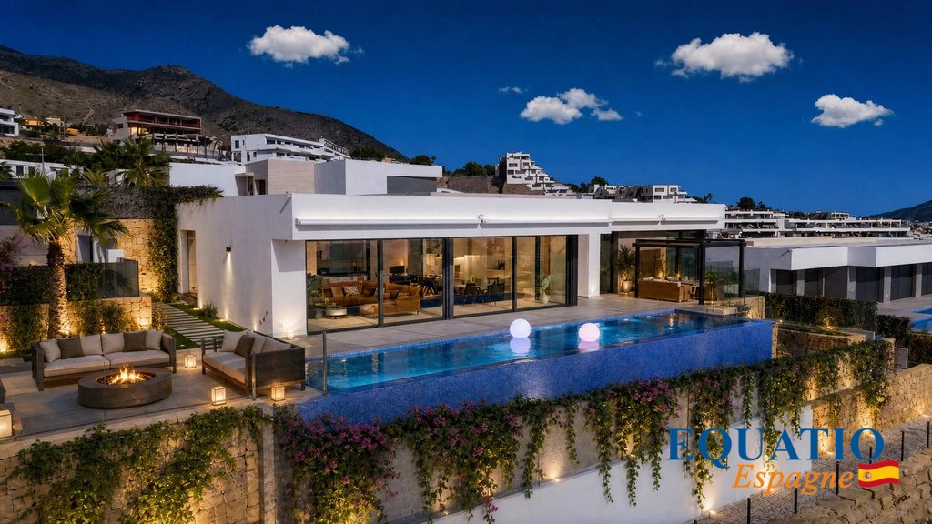 2 - verkoop huis uitzicht op zee finestrat - costa blanca valencian community spanje