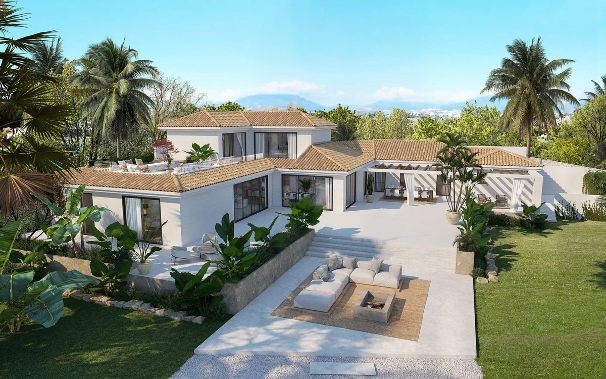 1 - vendita villa spiaggia a piedi estepona - costa del sol andalusia spagna
