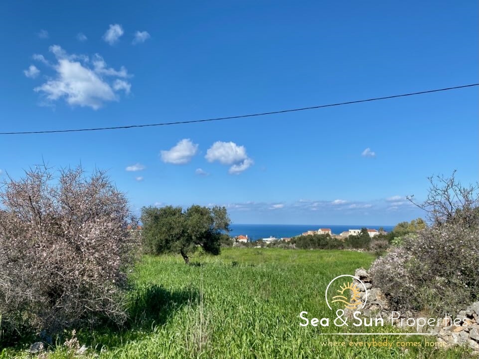 2 - verkoop terrein uitzicht op zee kokkino chorio crete griekenland