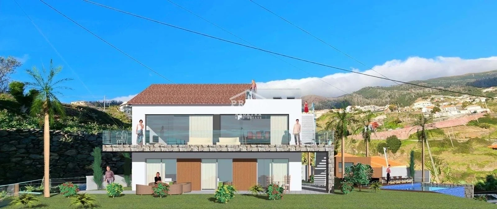 1 - vente maison vue mer calheta madère portugal