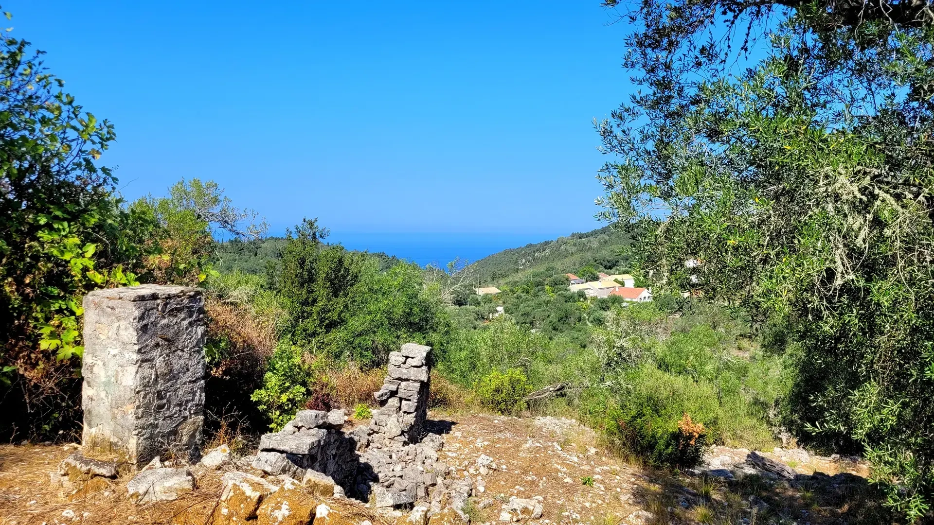 2 - vendita terreno vista mare paxos isole ioniche grecia