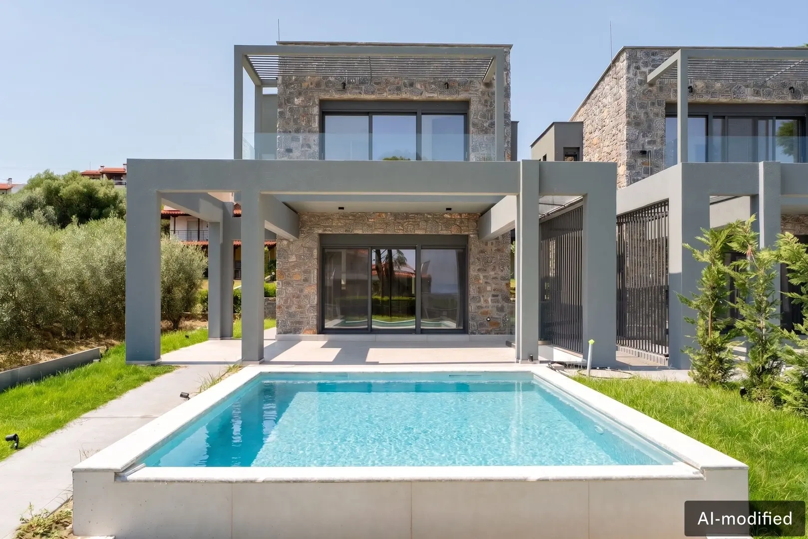 1 - vente villa polychrono macédoine centrale grèce