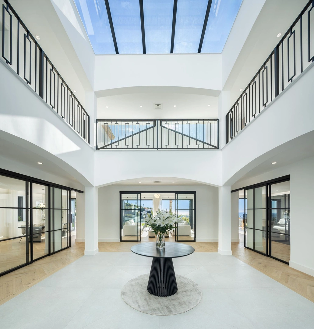 2 - sea view villa for sale in benahavis - costa del sol andalusia spain