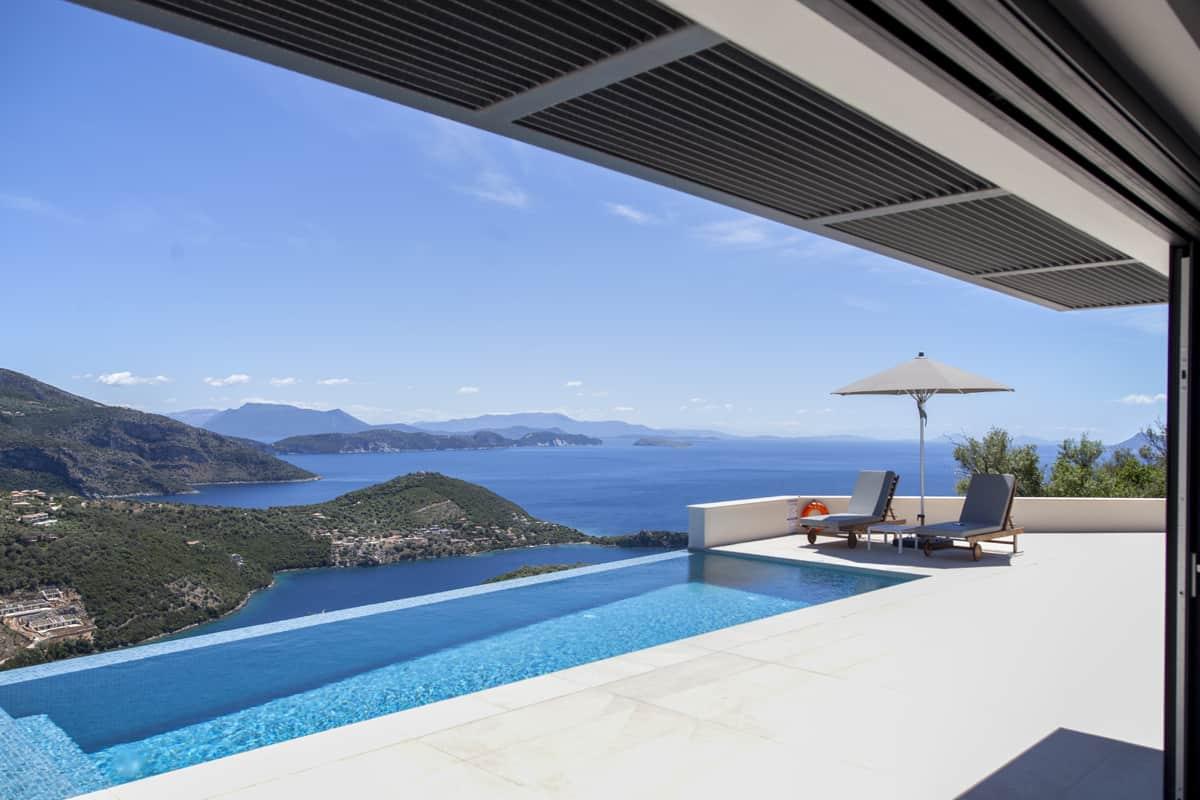 1 - vente maison vue mer lefkada îles ioniennes grèce