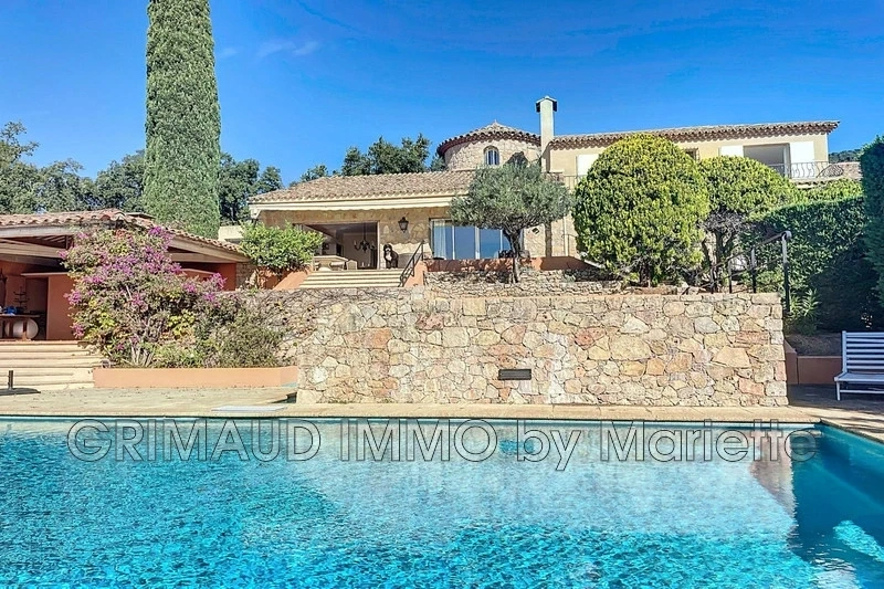 1 - sea view house for sale in grimaud var france