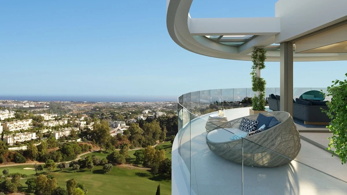 1 - vente appartement vue mer benahavis - costa del sol andalousie espagne