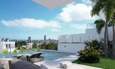 2 - verkoop villa uitzicht op zee finestrat - costa blanca valencian community spanje