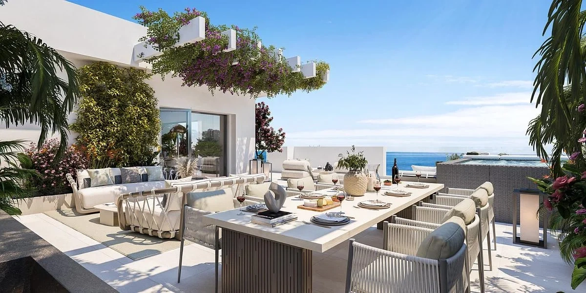 2 - verkoop appartement uitzicht op zee casares - costa del sol andalusië spanje