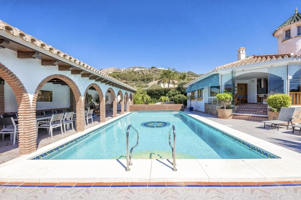 1 - verkauf haus meerblick benalmadena - costa del sol andalusien spanien
