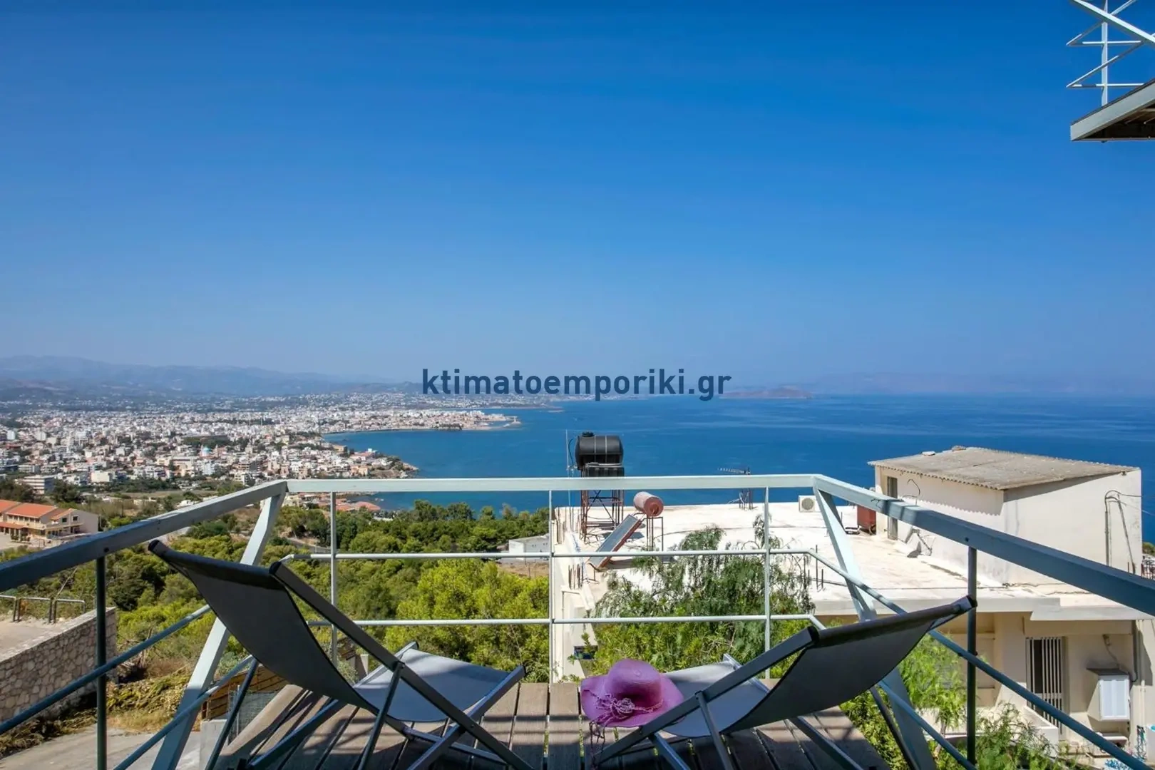 2 - vente maison vue mer chania crète grèce