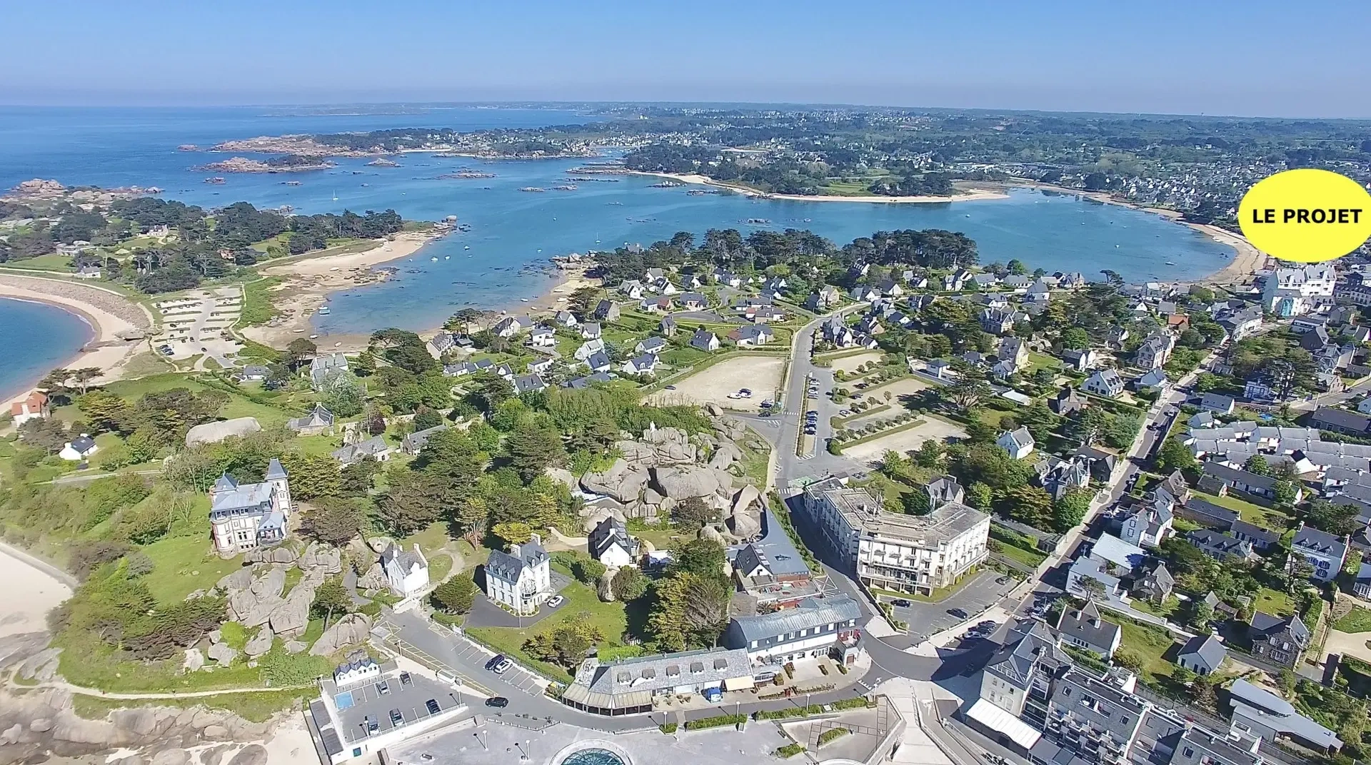 1 - vente appartement vue mer trégastel côtes-d'armor - bretagne france