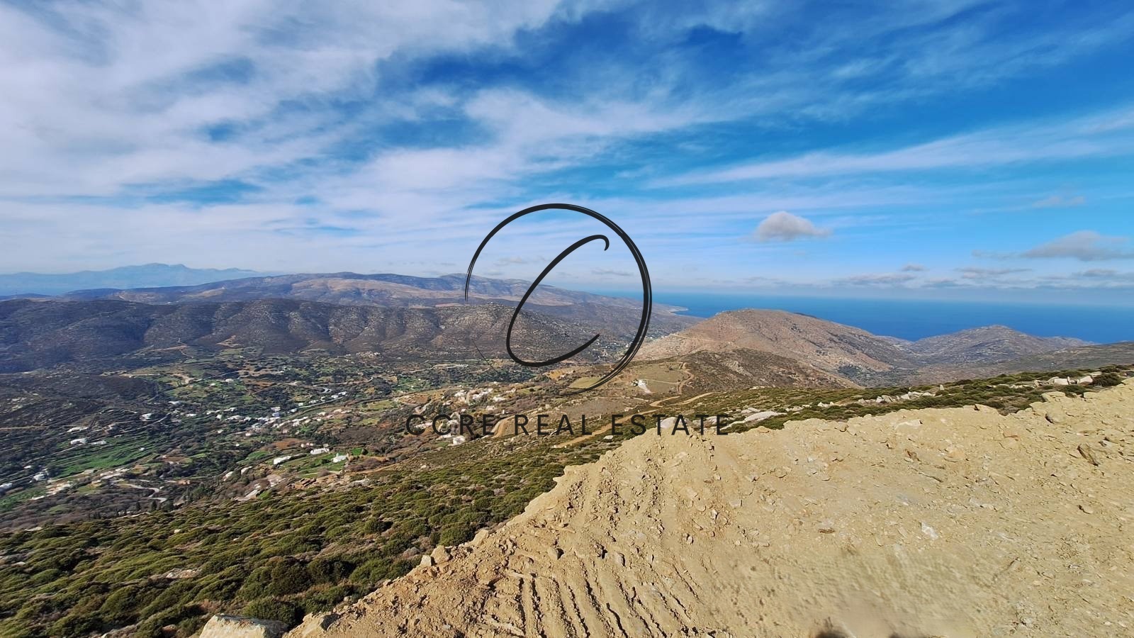 2 - vendita terreno vista mare andros - cicladi egeo meridionale grecia